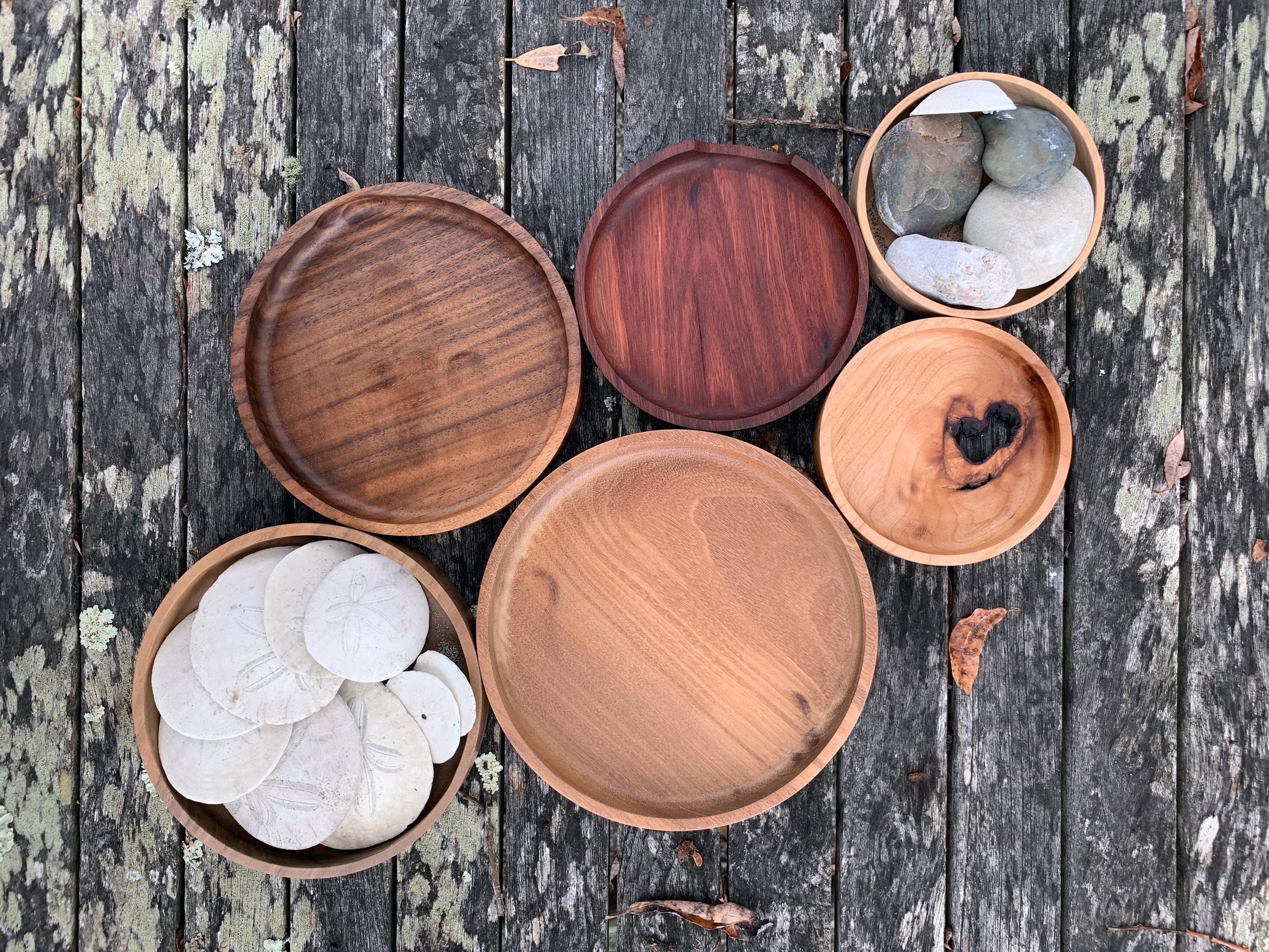 Wooden dishes